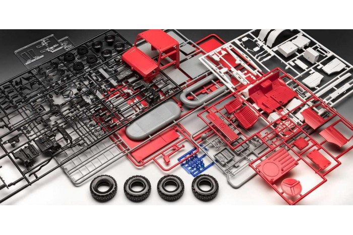 Plastic ModelKit auto 07531 - Schlingmann Unimog RW1 (1:24)