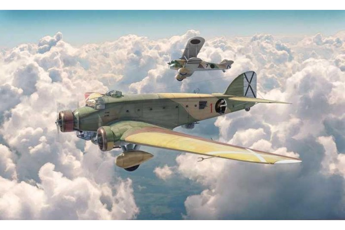 Model Kit letadlo 1388 - SM.81 PIPISTRELLO (1:72)