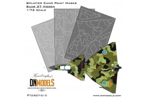 Mask set - Saab Viggen (1:72) - 72/827-013