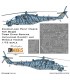 Mask set - Mil Mi-24 Tiger Camo (1:72) - 72/827-012