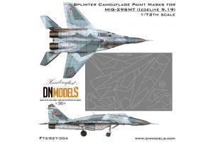 Mask set - MiG-29SMT (9-19) (1:72) - 72/827-004