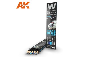 Grey and blue: shading and effects set - AK10043