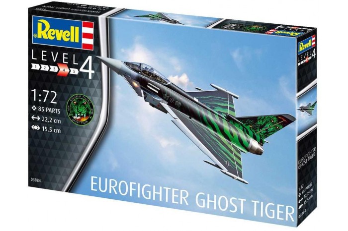 Plastic ModelKit letadlo 03884 - Eurofighter "Ghost Tiger " (1:72)