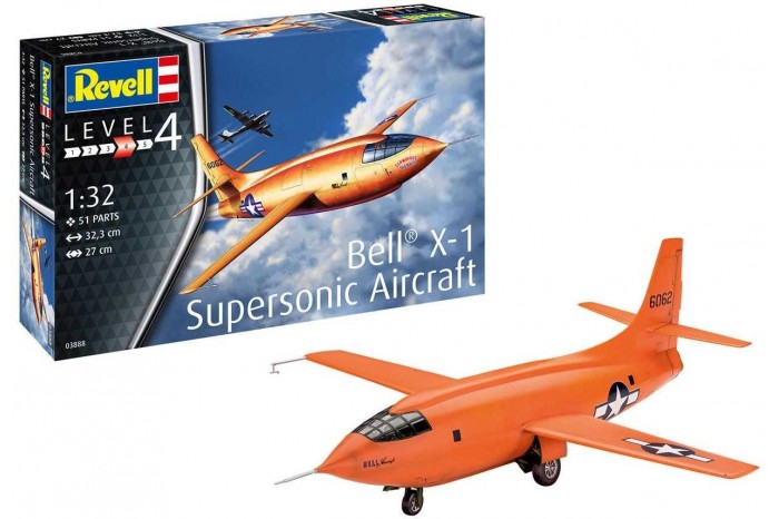 Plastic ModelKit letadlo 03888 - Bell X-1 Supersonic Aircraft (1:32)