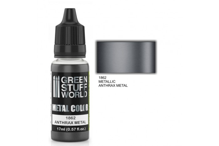 Anthrax Metal Metalic - 17ml - 1862