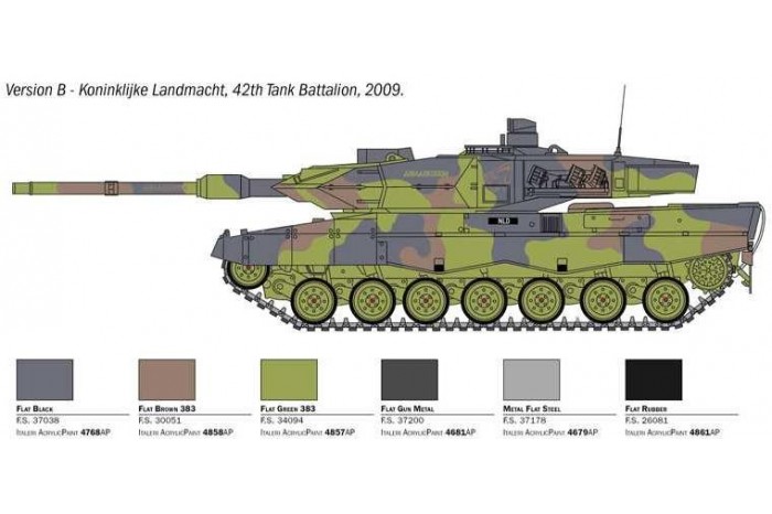 Model Kit tank 6567 - Leopard 2A6 (1:35)