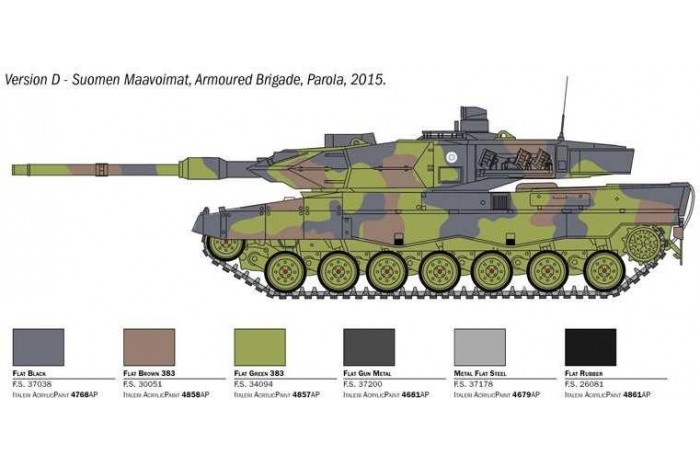 Model Kit tank 6567 - Leopard 2A6 (1:35)