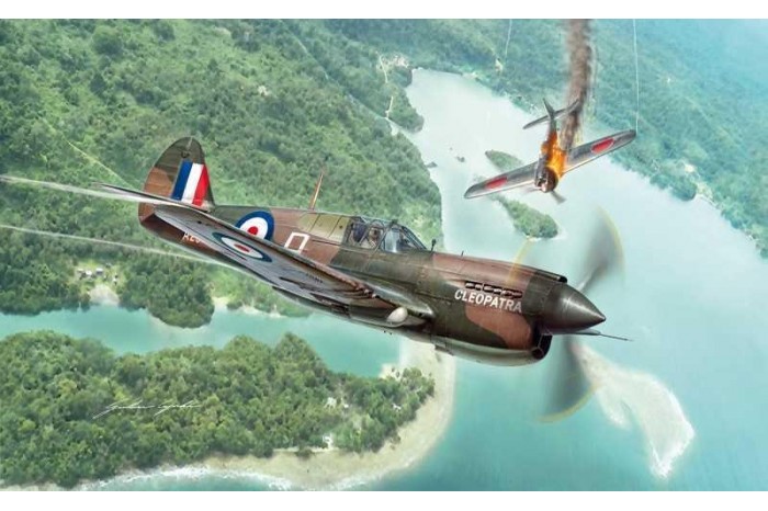 Model Kit letadlo 2795 - P-40E/K Kittyhawk (1:48)