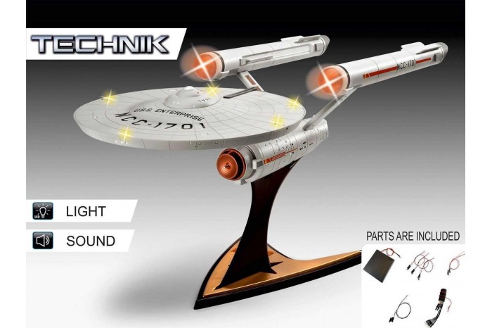Plastic ModelKit TECHNIK Star Trek 00454 - USS Enterprise NCC-1701 (1:600)