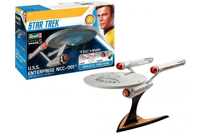 Plastic ModelKit TECHNIK Star Trek 00454 - USS Enterprise NCC-1701 (1:600)