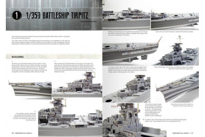 MODELLING FULL AHEAD 3: BISMARK & TIRPITZ