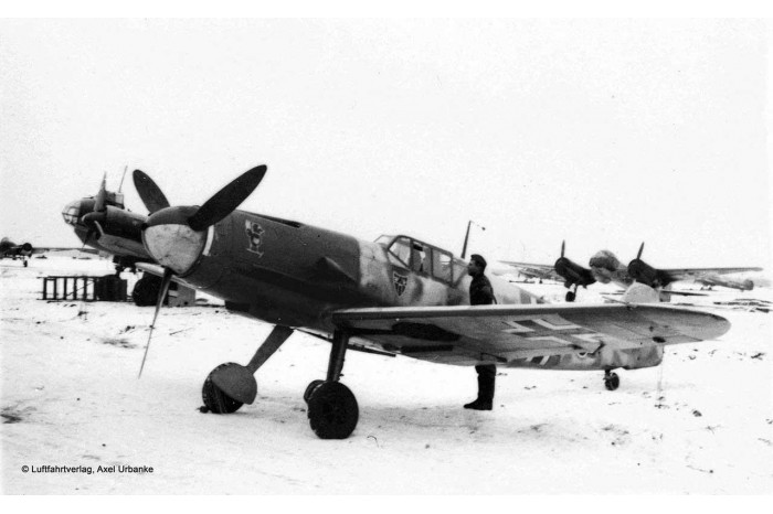 ModelSet letadlo 63893 - Messerschmitt Bf109 F-2 (1:72)
