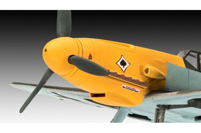 ModelSet letadlo 63893 - Messerschmitt Bf109 F-2 (1:72)