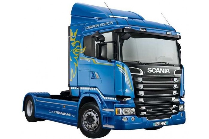 Model Kit truck 3947 - SCANIA R400 STREAMLINE Flat Roof (1:24)