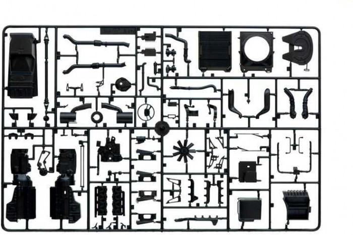 Model Kit truck 3947 - SCANIA R400 STREAMLINE Flat Roof (1:24)