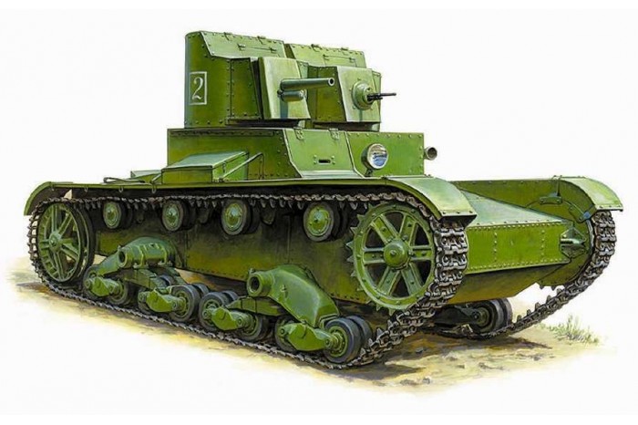 Model Kit tank 3542 - T-26 Version 1932 (1:35)
