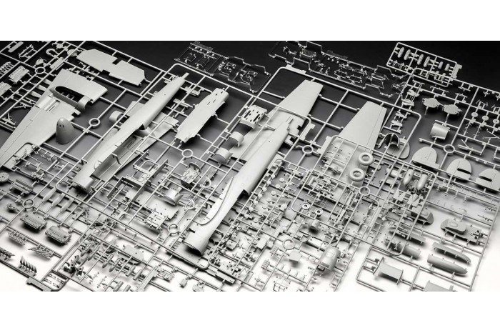 Plastic ModelKit letadlo 04961 - Messerschmitt Bf110 C-2/C-7 (1:32)