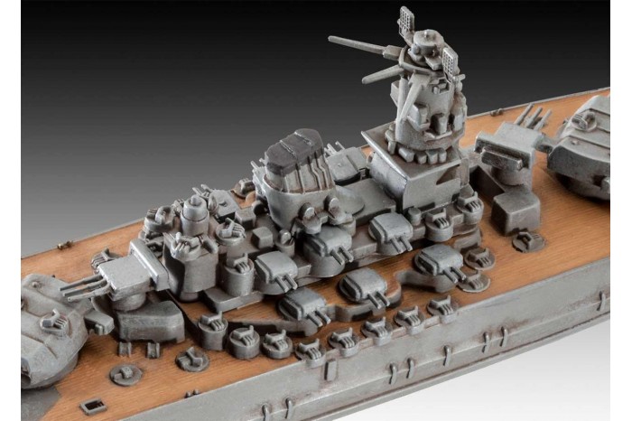 Plastic ModelKit loď 06822 - Musashi (1:1200)