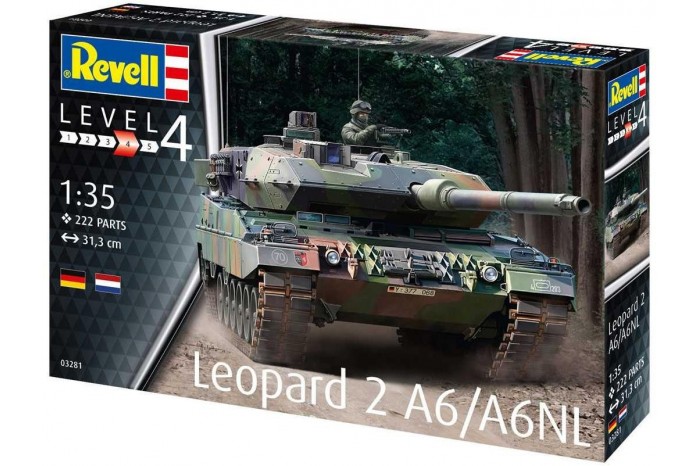 Plastic ModelKit tank 03281 - Leopard 2 A6/A6NL (1:35)