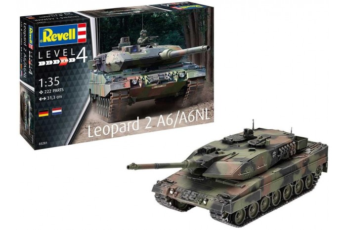 Plastic ModelKit tank 03281 - Leopard 2 A6/A6NL (1:35)