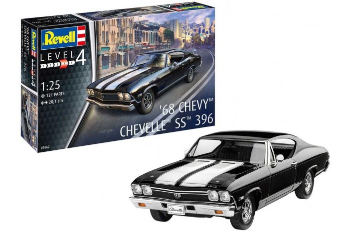 ModelSet auto 67662 - 1968 Chevy Chevelle (1:25)