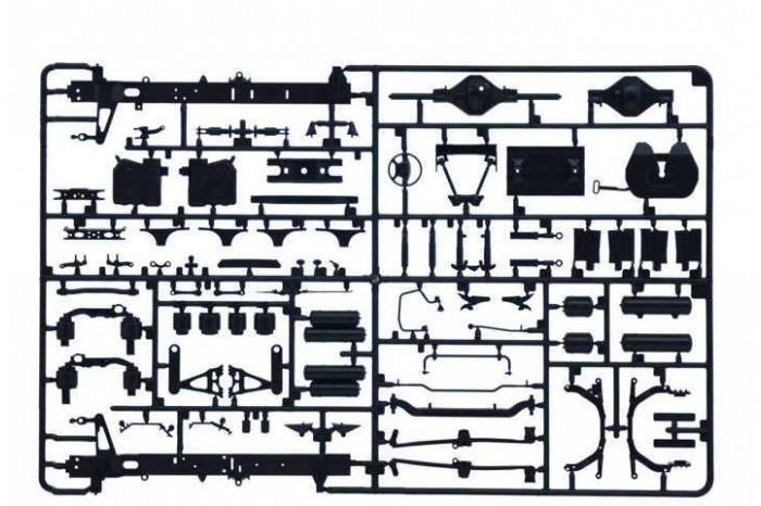 Model Kit truck 3935 - Mercedes-Benz ACTROS MP4 Giga Space (1:24)