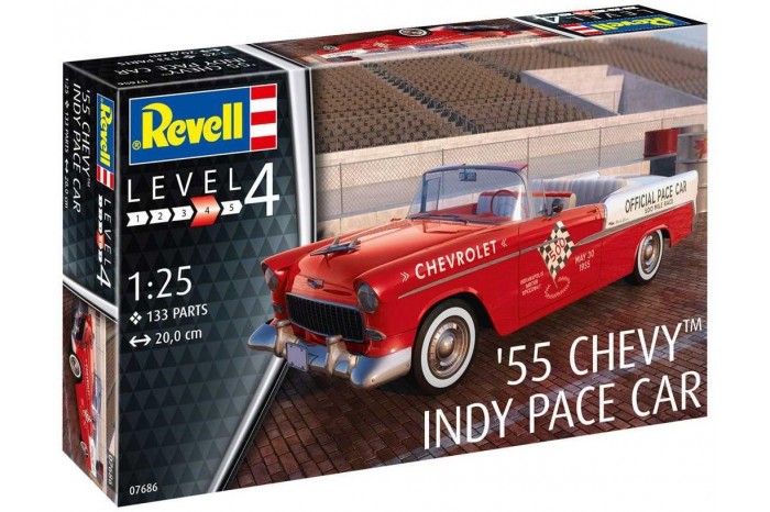 '55 Chevy Indy Pace Car (1:25) - 07686