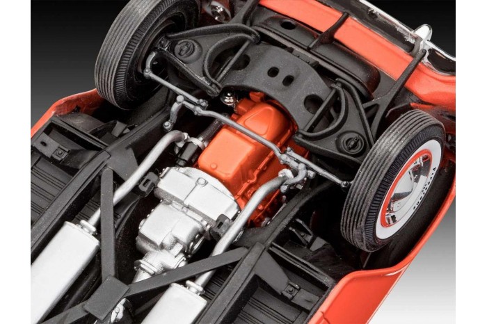 Plastic ModelKit auto 07686 - '55 Chevy Indy Pace Car (1:25)