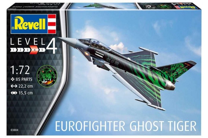 ModelSet letadlo 63884 - Eurofighter "Ghost Tiger " (1:72)
