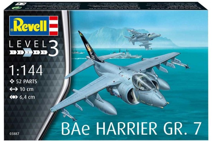 ModelSet letadlo 63887 - BAe Harrier GR.7 (1:144)
