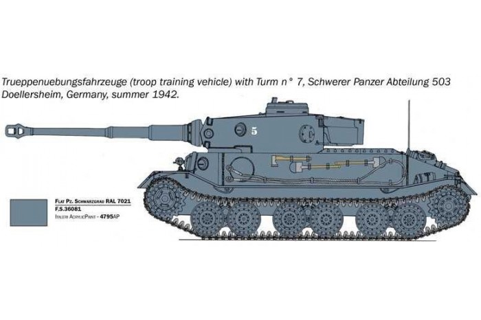 Model Kit tank 6565 - VK 4501(P) Tiger Ferdinand (1:35)