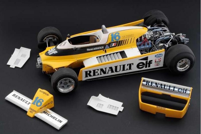 Model Kit auto 4707 - RENAULT RE 20 Turbo (1:12)