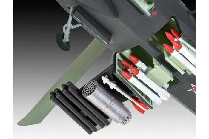 ModelSet vrtulník 63889 - Kamov Ka-58 Stealth (1:72)