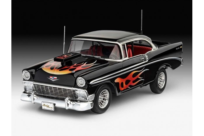 ModelSet auto 67663 - '56 Chevy Customs (1:24)