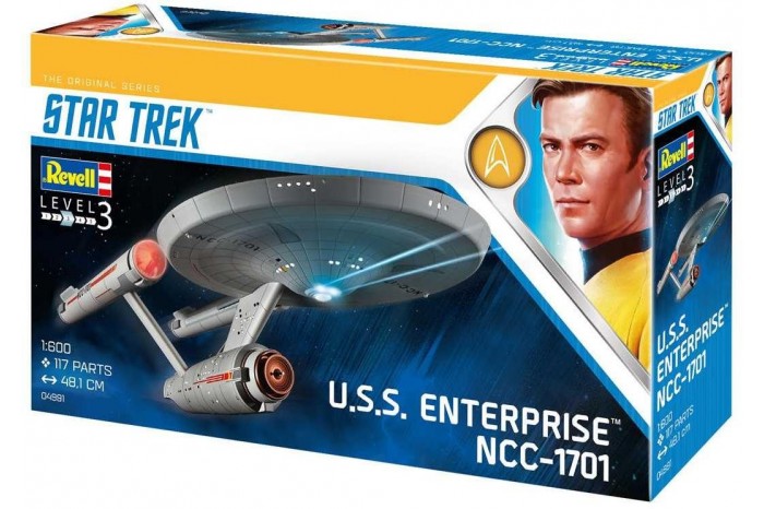 Plastic ModelKit Star Trek 04991 - U.S.S. Enterprise NCC-1701 (TOS) (1:600)