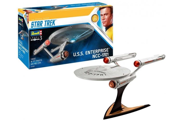 Plastic ModelKit Star Trek 04991 - U.S.S. Enterprise NCC-1701 (TOS) (1:600)