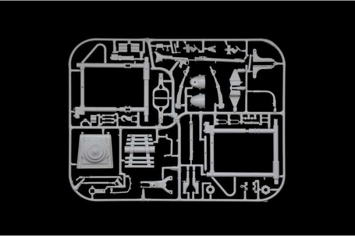 Model Kit military 7406 - Zundapp KS 750 with sidecar (1:9)