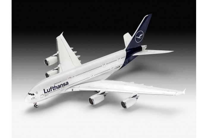Plastic ModelKit letadlo 03872 - Airbus A380-800 Lufthansa New Livery (1:144)