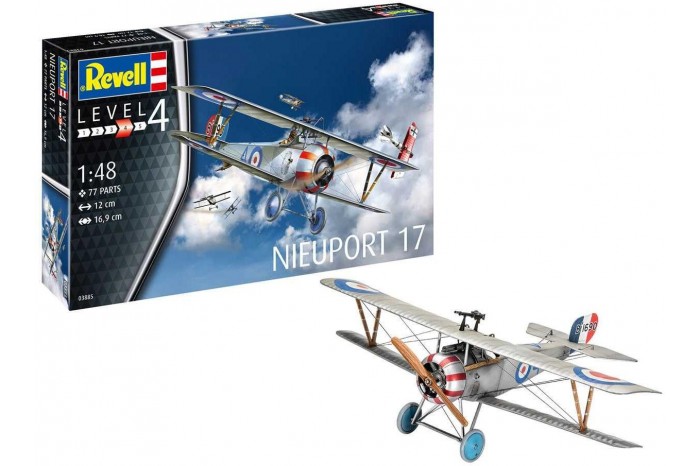 ModelSet letadlo 63885 - Nieuport 17 (1:48)