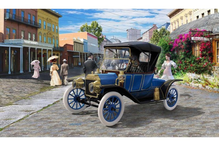 Modelset auto 67661 - 1913 Ford Model T Road (1:24)