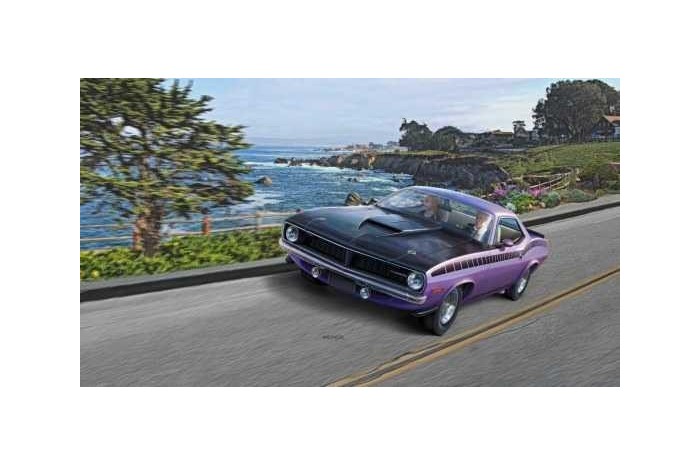 Modelset auto 67664 - 1970 Plymouth AAR Cuda (1:25)