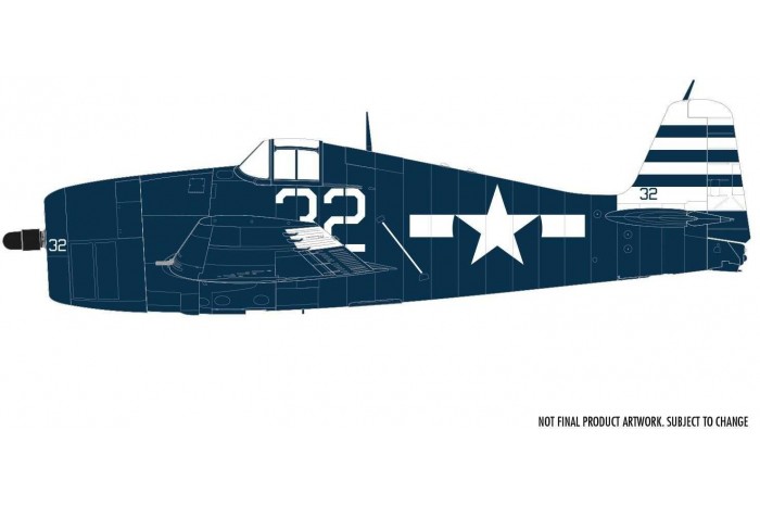 Classic Kit letadlo A19004 - Grumman F6F5 Hellcat (1:24)