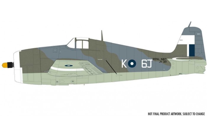 Classic Kit letadlo A19004 - Grumman F6F5 Hellcat (1:24)