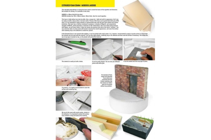 Extrudovaná pena (Extruded foam) - A4 30mm - 8100