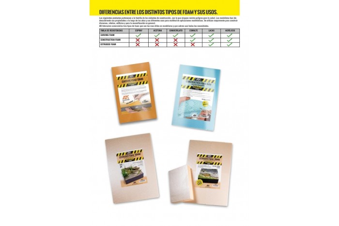 Konstrukční pěna (Construction foam) - A5 8mm- 8093