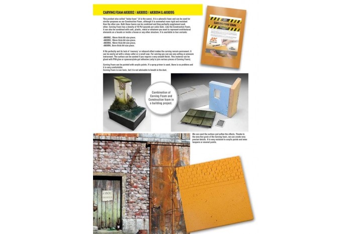 Konstrukční pěna (Construction foam) - A5 10mm- 8092