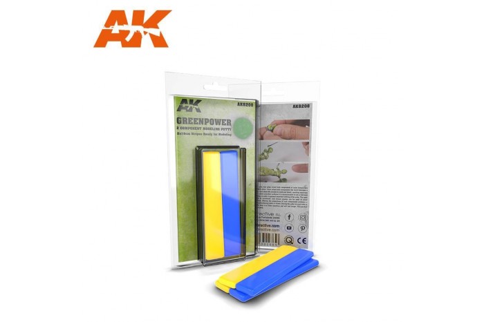 Dvojzložkový modelársky tmel (Green Power) - 8208