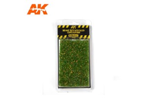 Jesenná tráva sa popadaným lístím (Tufts with Fallen Leaves Autumn) - 8140