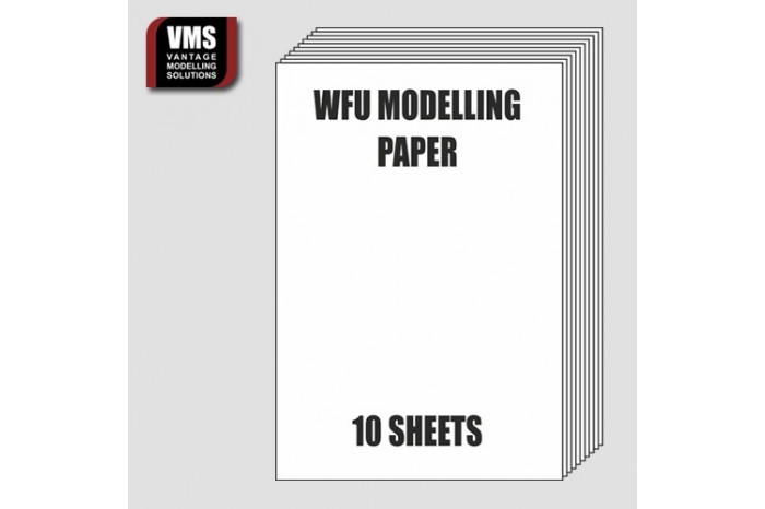 Modelársky papier 10x - WFU