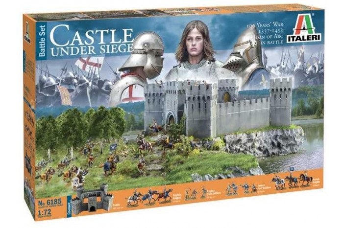 100 YEARS' WAR Castle under siege (1:72) - 6185